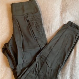 Athleta fleece tights
